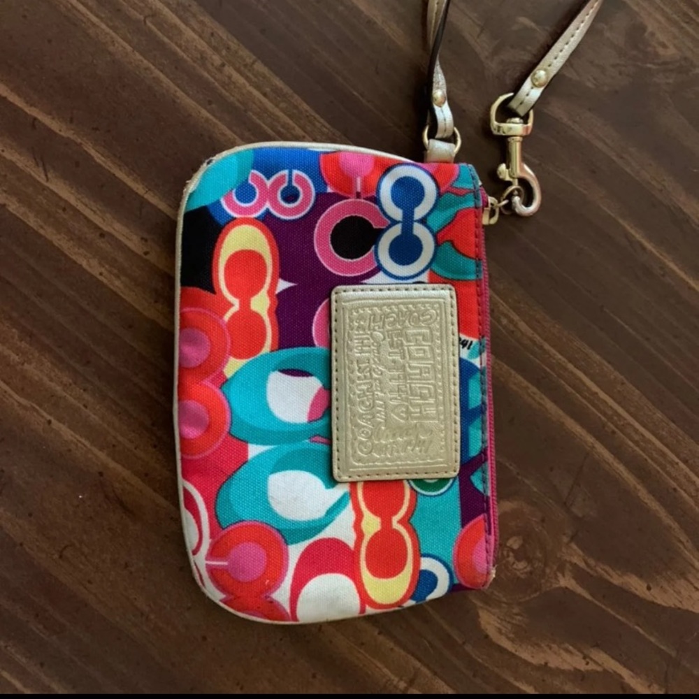 Coach wristlet